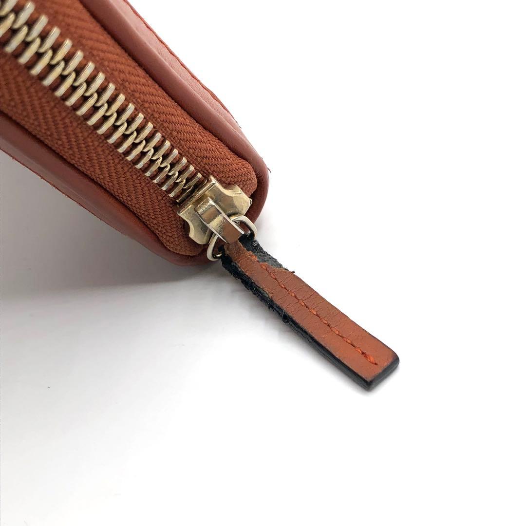 グッチ GG シマ インターロッキング 長財布 ラウンドジップ レザー