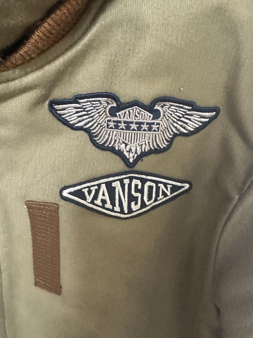 VANSON B-15フライトジャケット