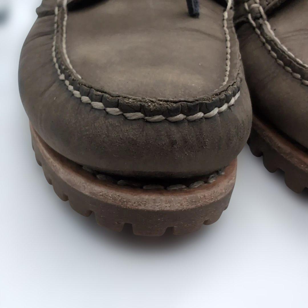 ティンバーランド 3アイラグハンドソーンボートシューズ ヌバック