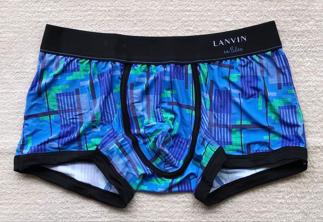 Lanvin en Bleu＆BROS ボクサーパンツ M ローライズ ３枚