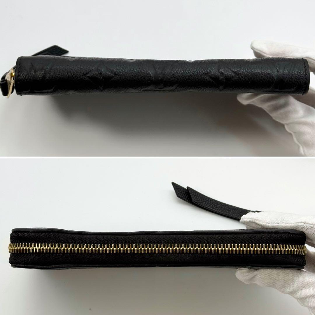 ✨超極美品IC内蔵✨ルイヴィトン アンプラント 現行品 ジッピーウォレット 黒