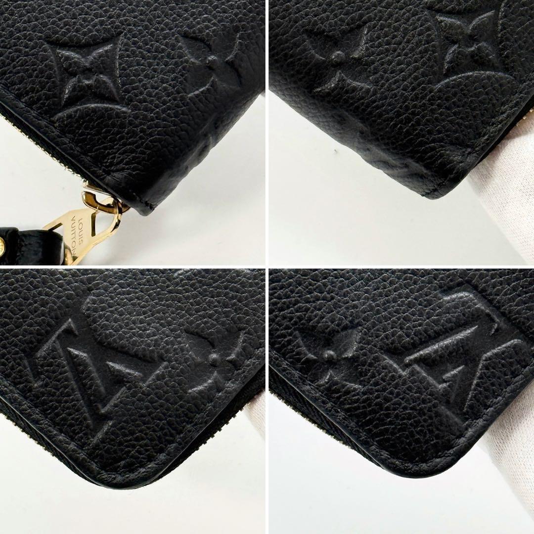 ✨超極美品IC内蔵✨ルイヴィトン アンプラント 現行品 ジッピーウォレット 黒