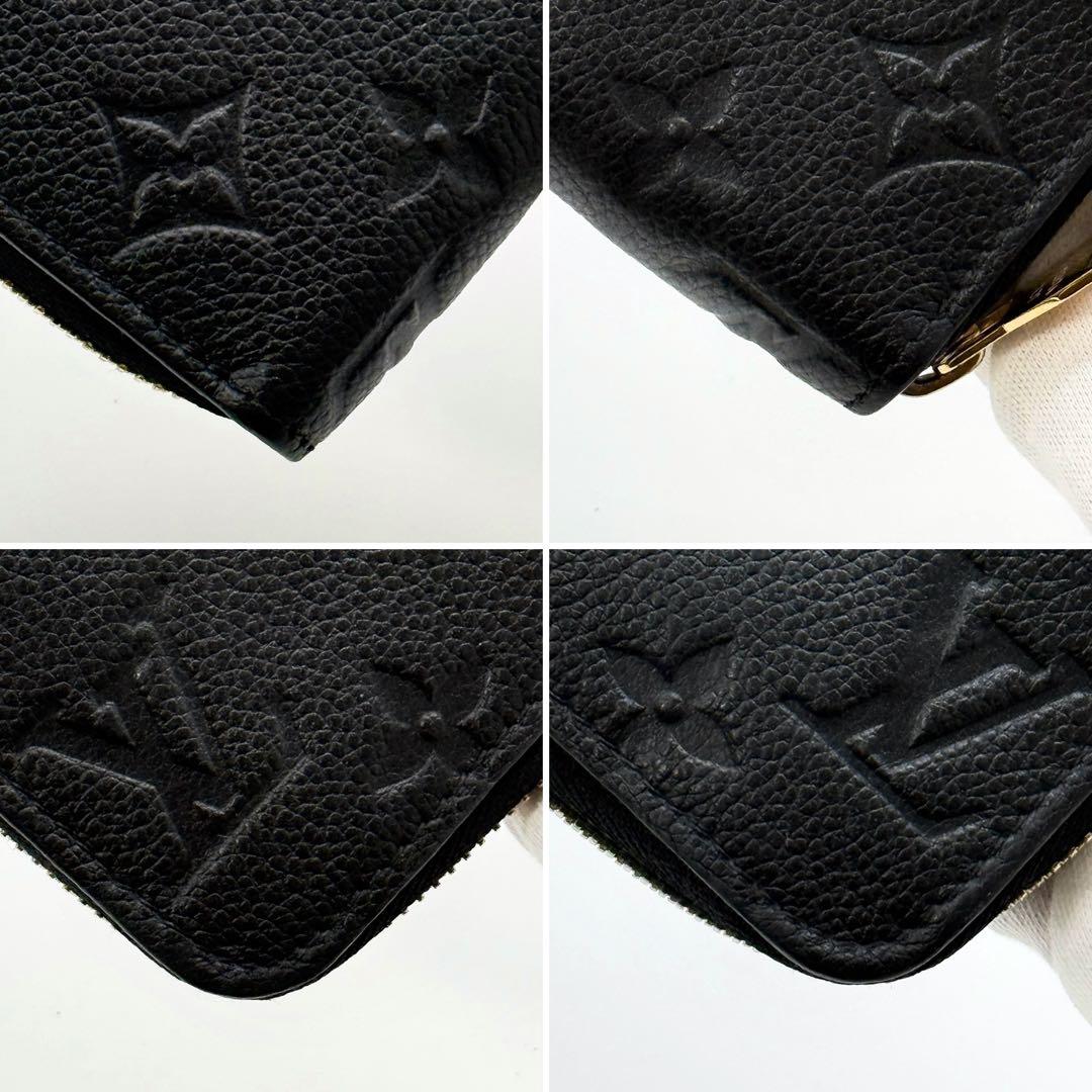 ✨超極美品IC内蔵✨ルイヴィトン アンプラント 現行品 ジッピーウォレット 黒