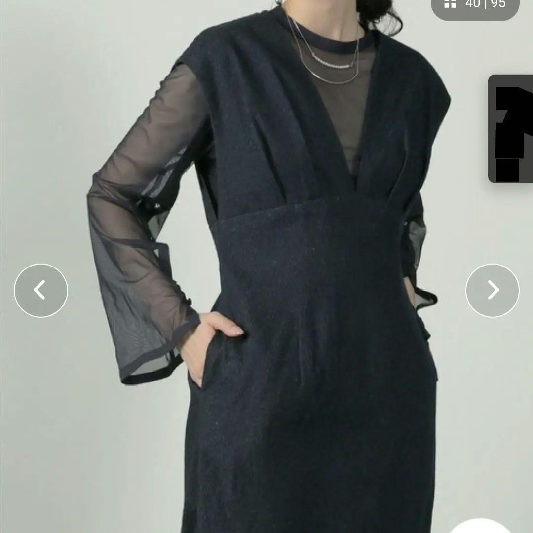 kana / ANDRESD 2点セット ジャガードドレス×チュール 結婚式