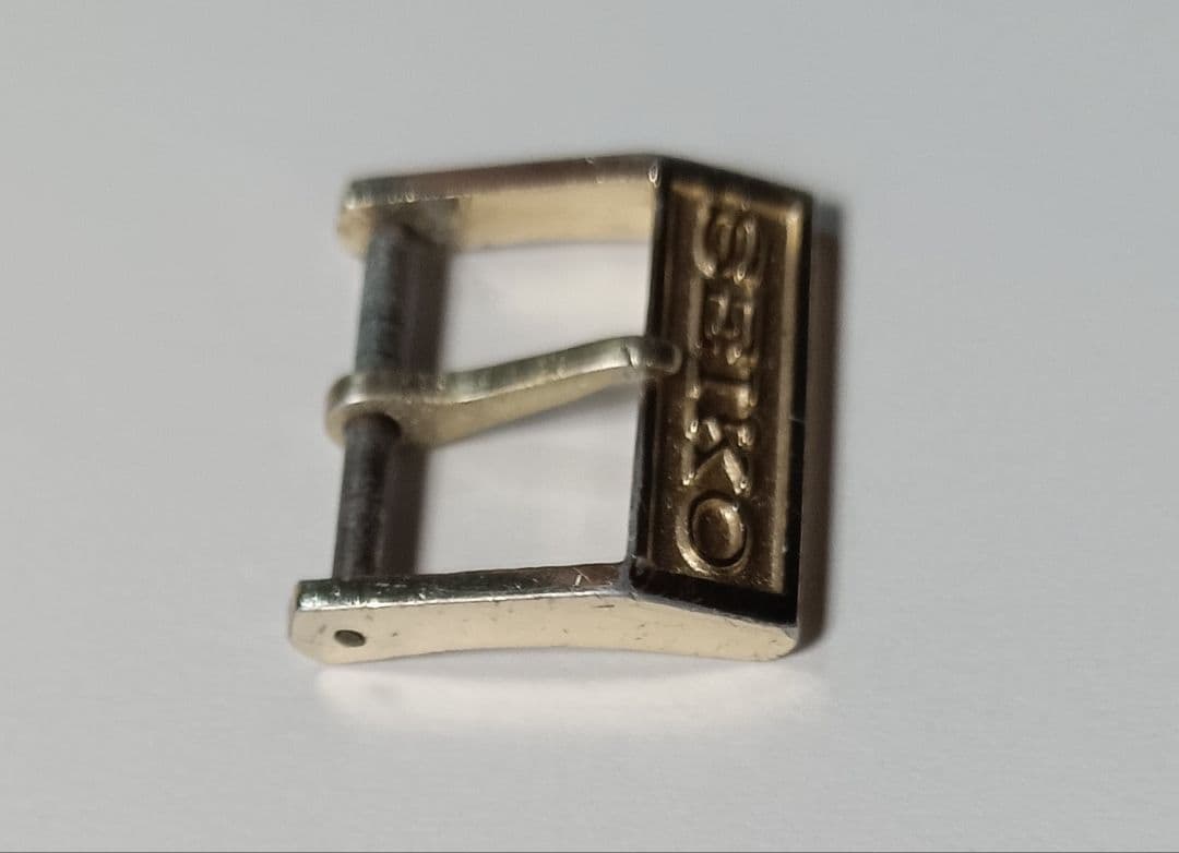 セイコー尾錠１５ミリ 金色