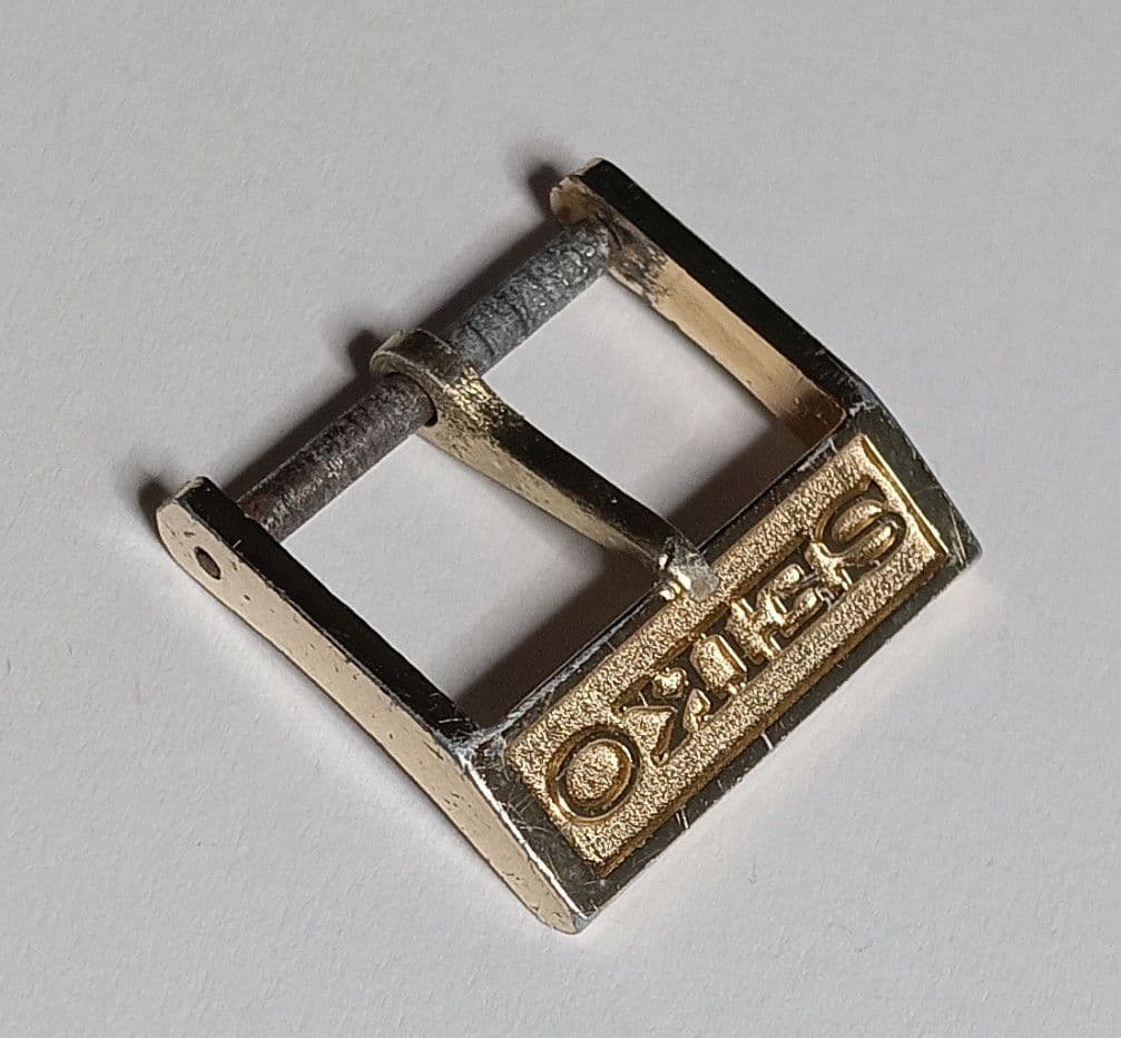 セイコー尾錠１５ミリ 金色