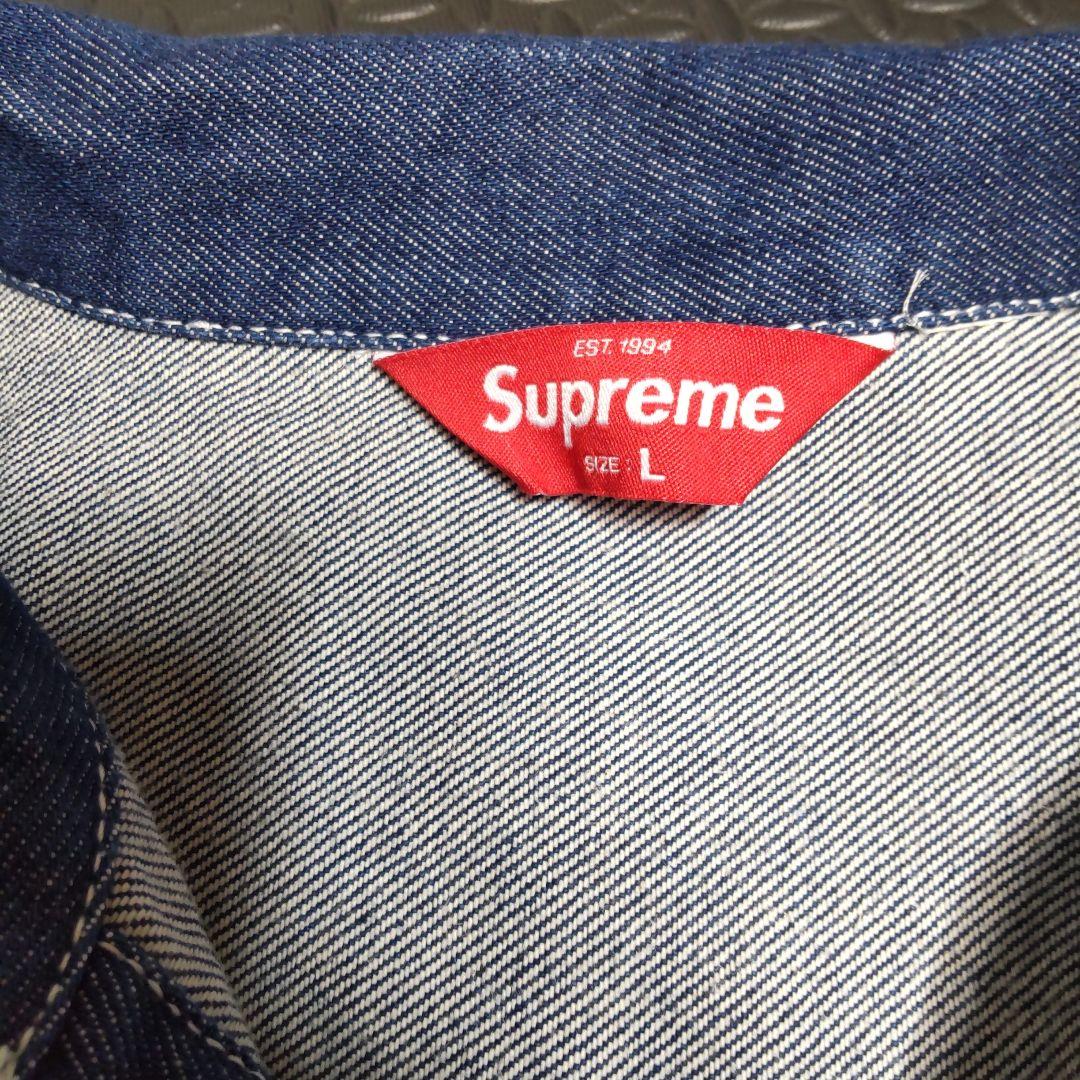 Supreme デニムジャケット Lサイズ