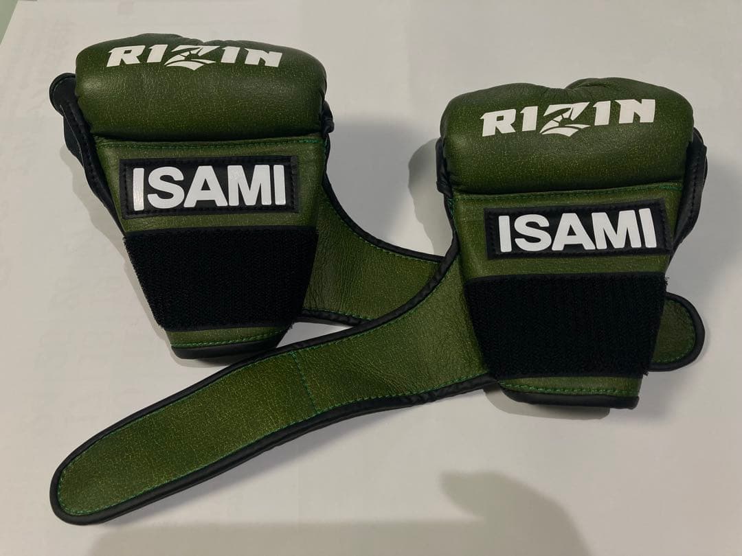 ISAMI RIZIN オープンフィンガーグローブ Lサイズ　美品
