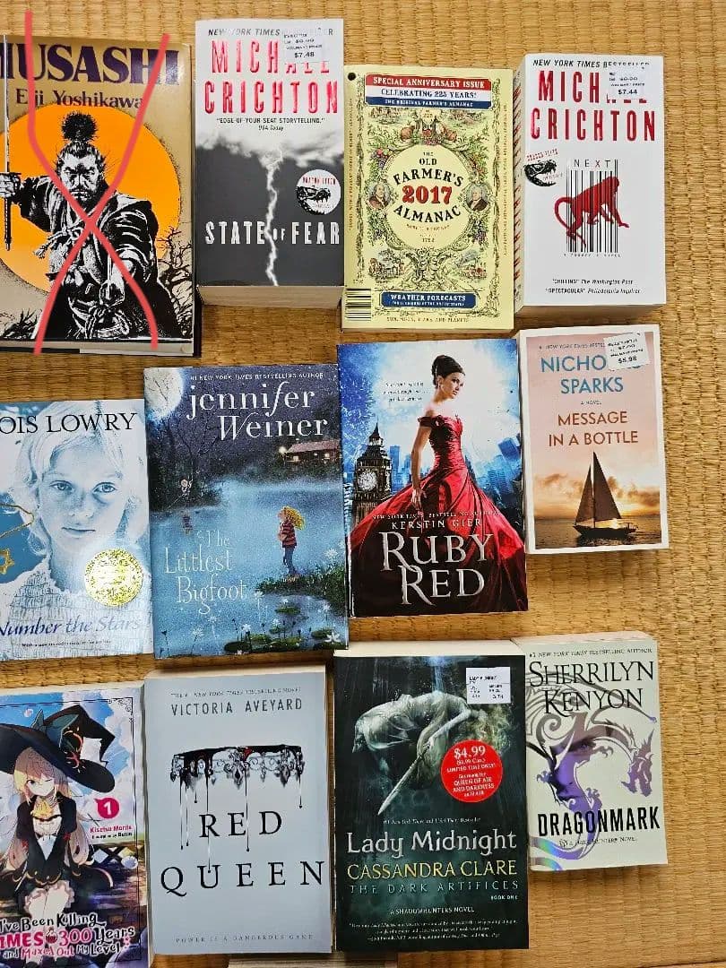 い*く様 洋書まとめ売り　全て自分で新品購入したものです