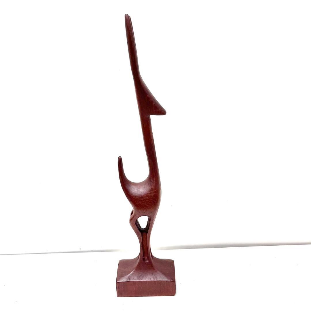 K◇美品 Aene Basse チーク材 鹿 ガゼル 北欧 置物 デンマーク