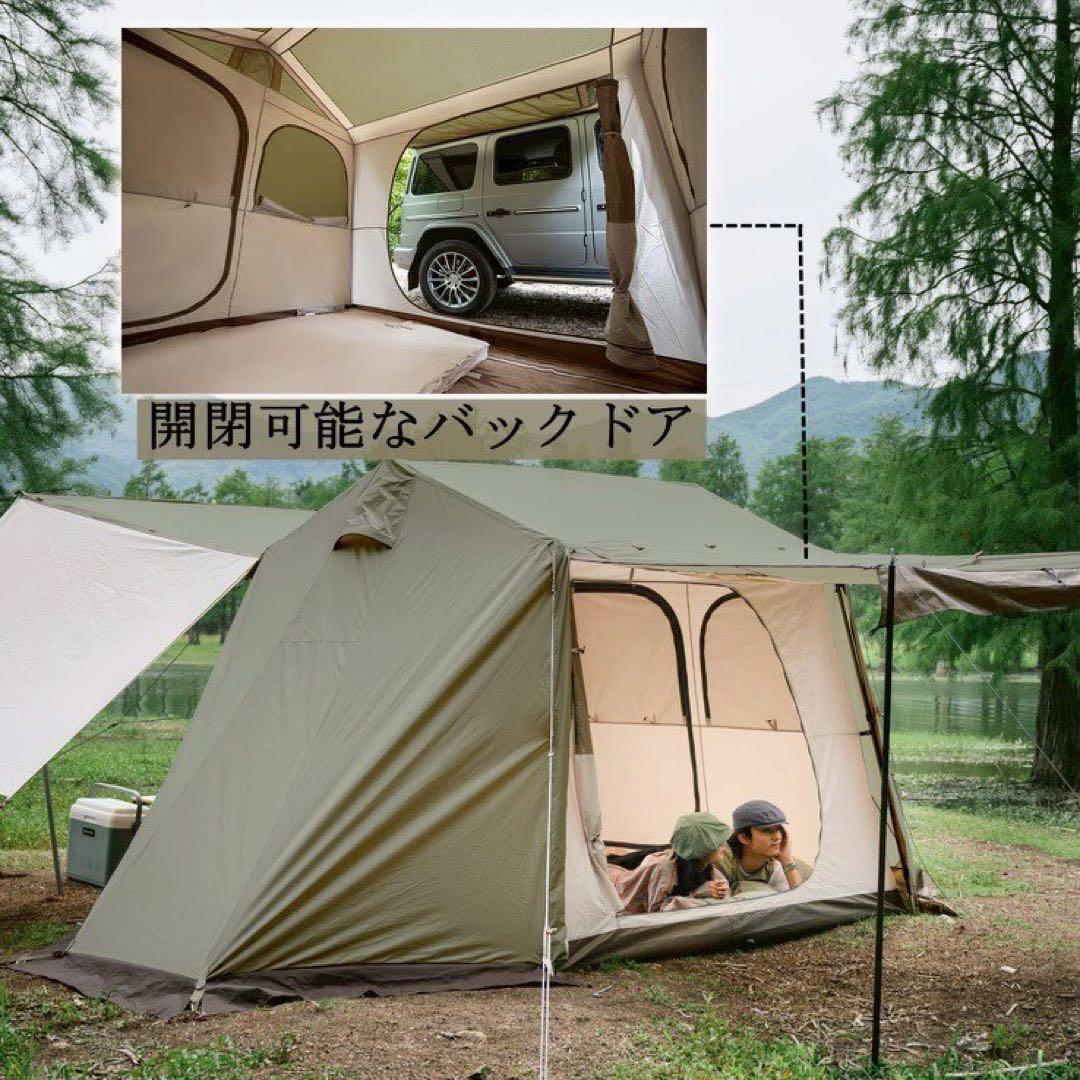 簡単設営 Naturehike village 5.0 ワンタッチ ロッジテント