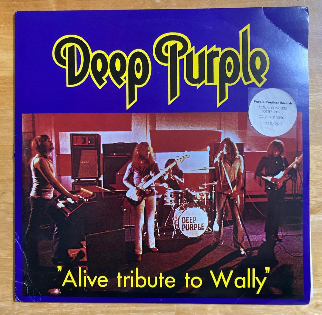 ☆DEEP PURPLE☆Alive tribute to Wally☆2LP☆