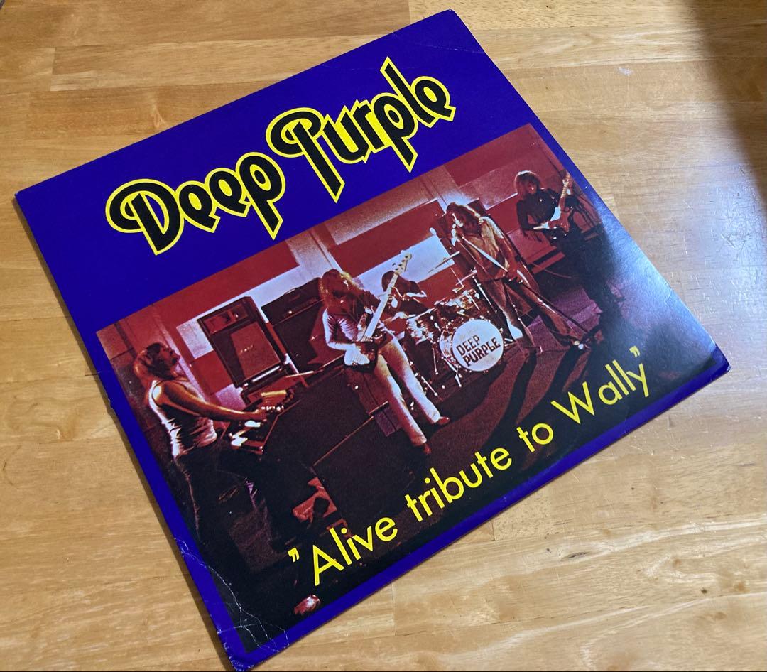 ☆DEEP PURPLE☆Alive tribute to Wally☆2LP☆