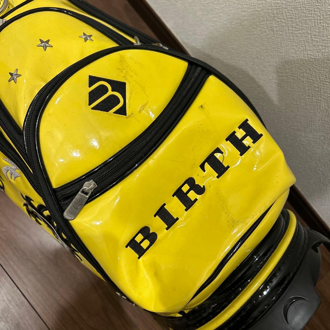 BIRTH バース キャディバッグ ゴルフバッグ エナメル ドラゴン ９型