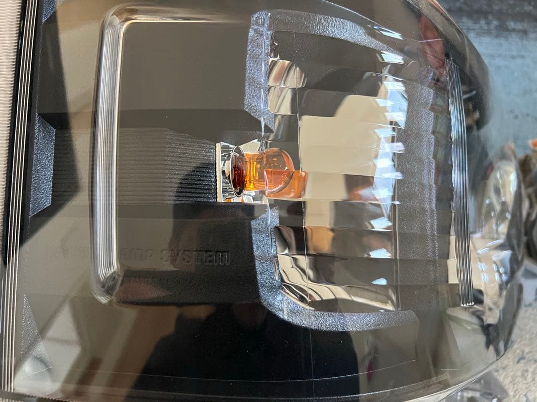 7*Ⅶ様 トヨタ ハイエース 7型 ヘッドライト インナーブラック ラプター