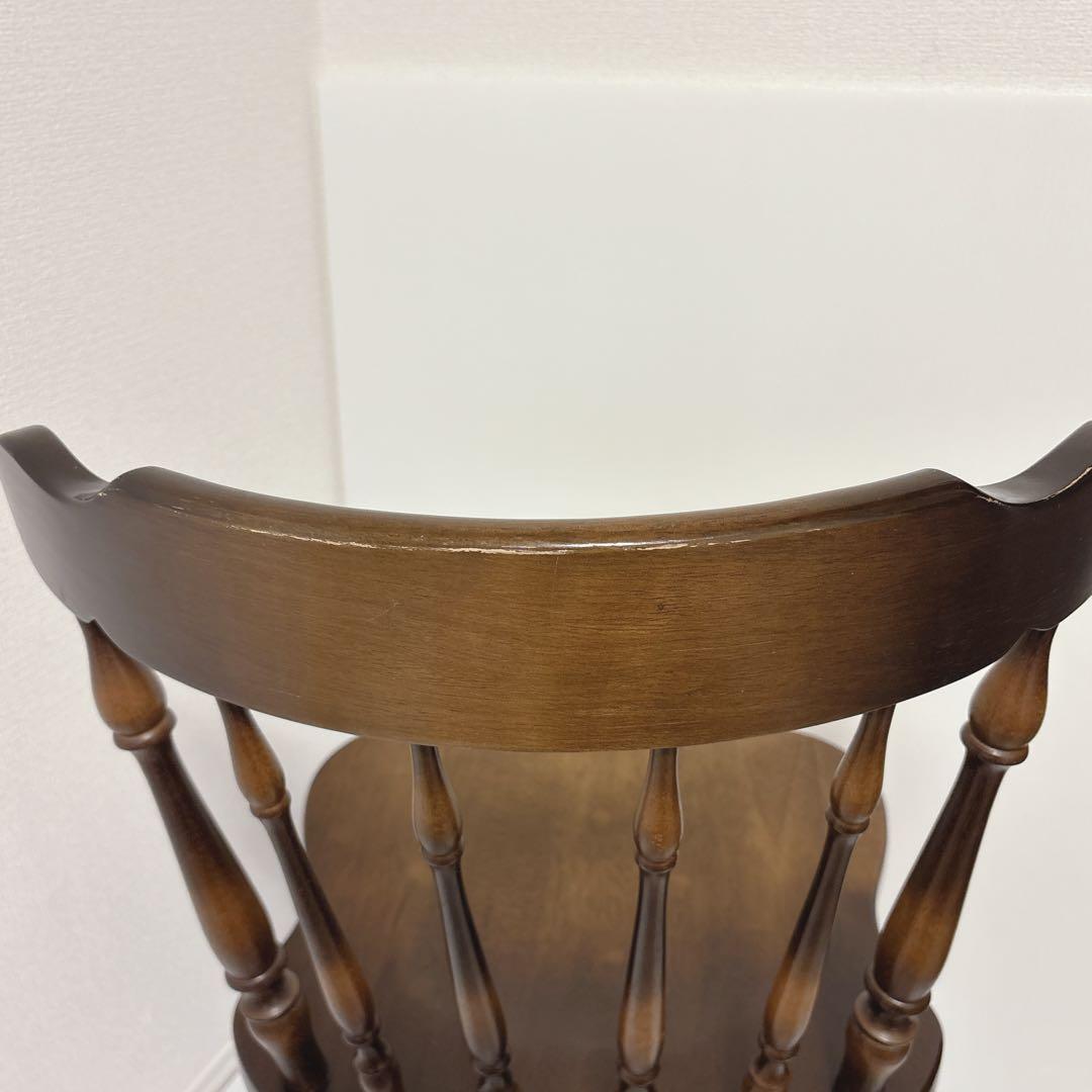 飛騨産業 キツツキマーク ウィンザーチェア アンティーク HIDA レトロ