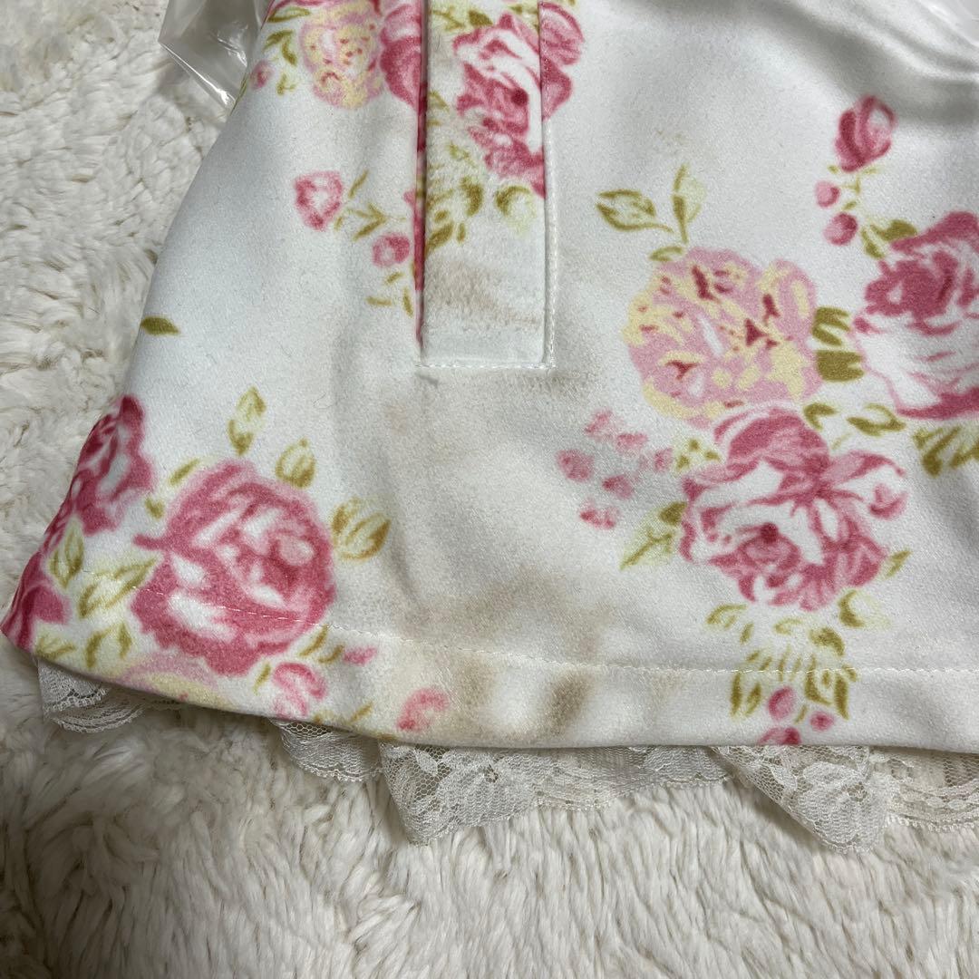 LIZ LISAフラワープリント ポンチョコート