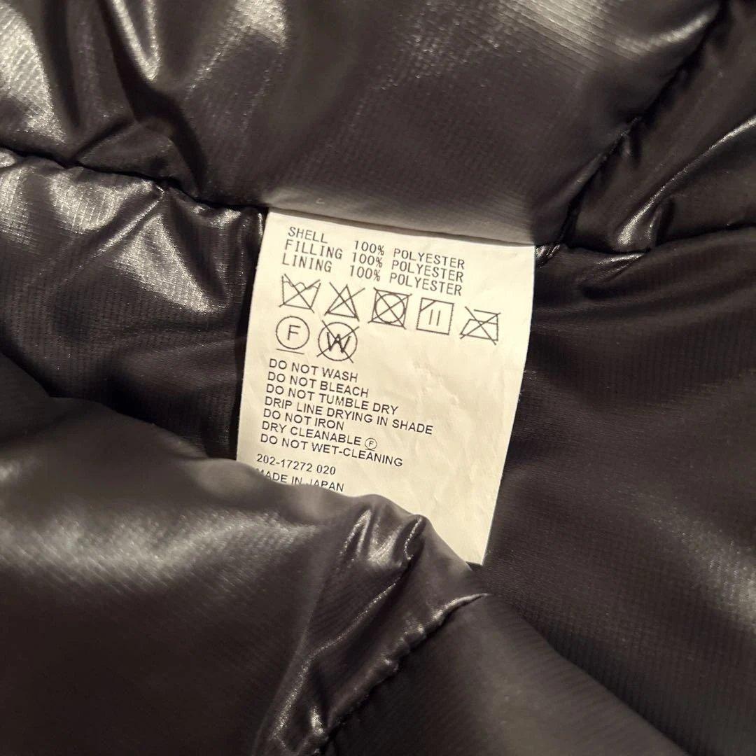 HYKE OXFORD COLLARLESS BIG JACKET 黒　サイズ1