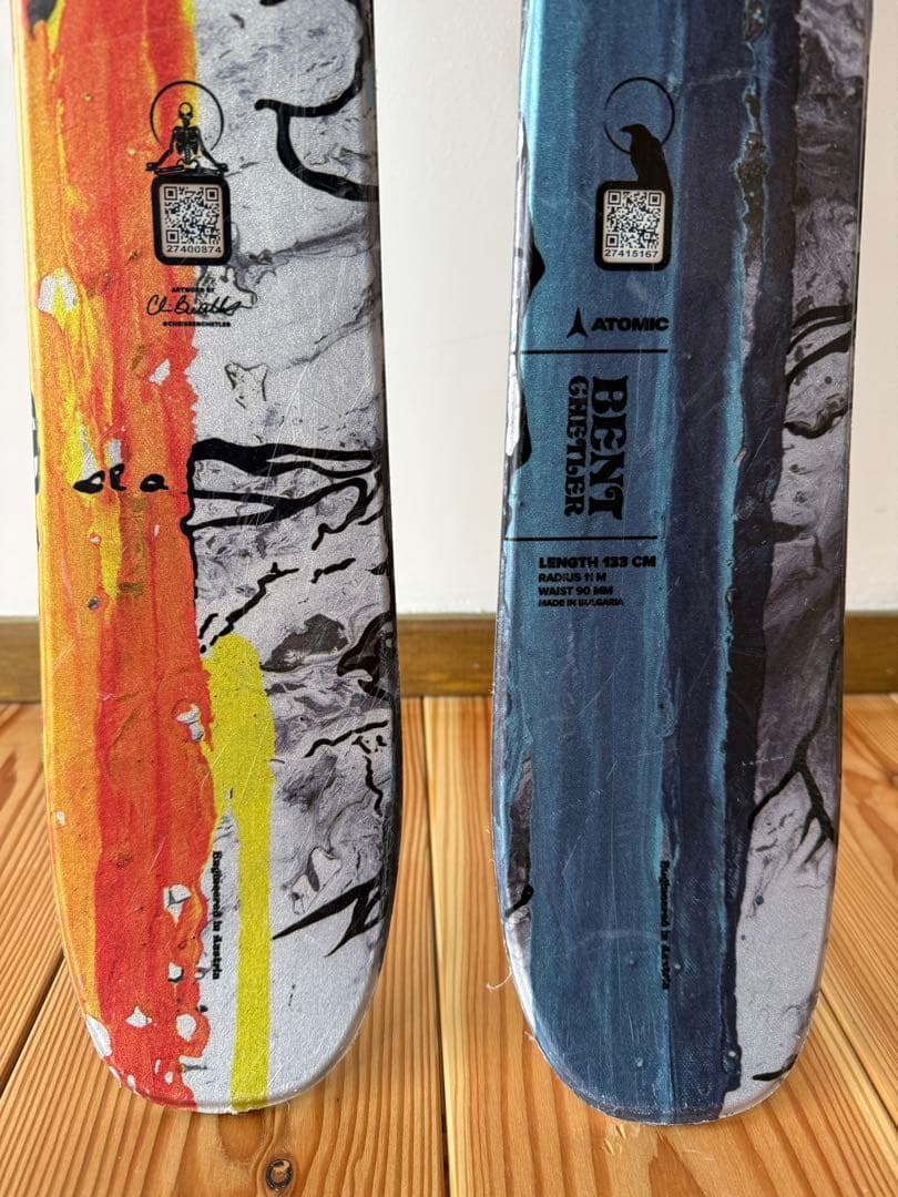 Atomic Bent Chetler 133 ビンディング セット