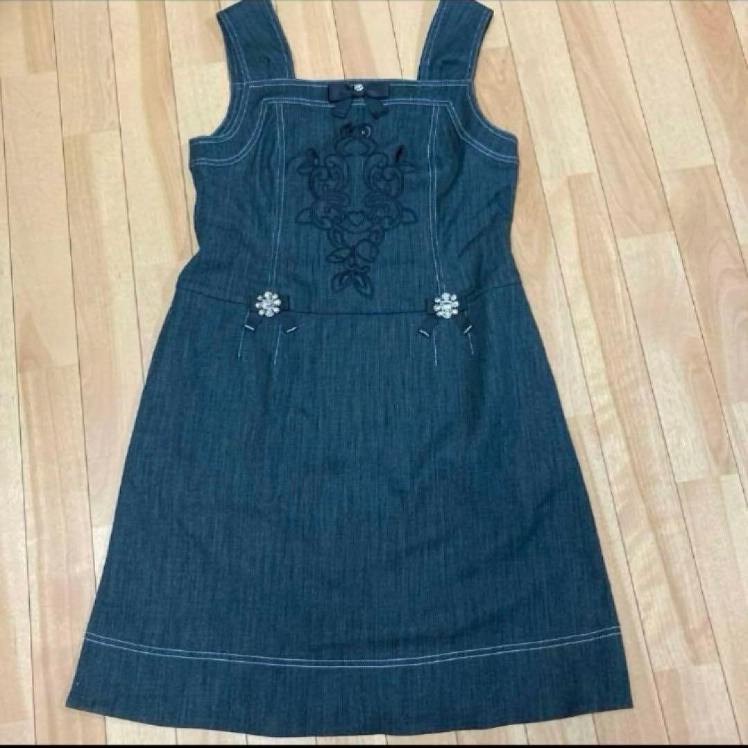 ❤︎素敵なスーパービューティーのデニムジャンパースカート❤︎