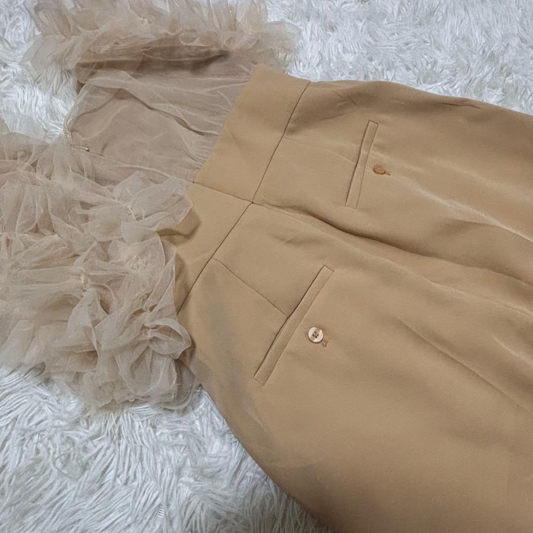 ✨美品　ラグナムーンLADYチュールドッキングコンビネゾンパンツドレス　M