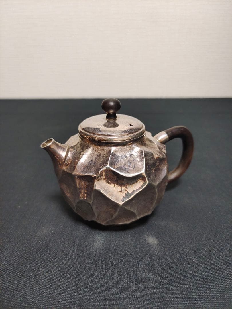 純銀急須　銀瓶　茶道具　214g