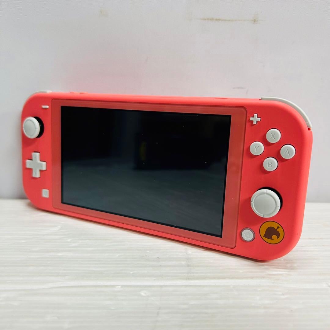 未使用　Nintendo Switch Lite あつ森　しずえアロハ柄