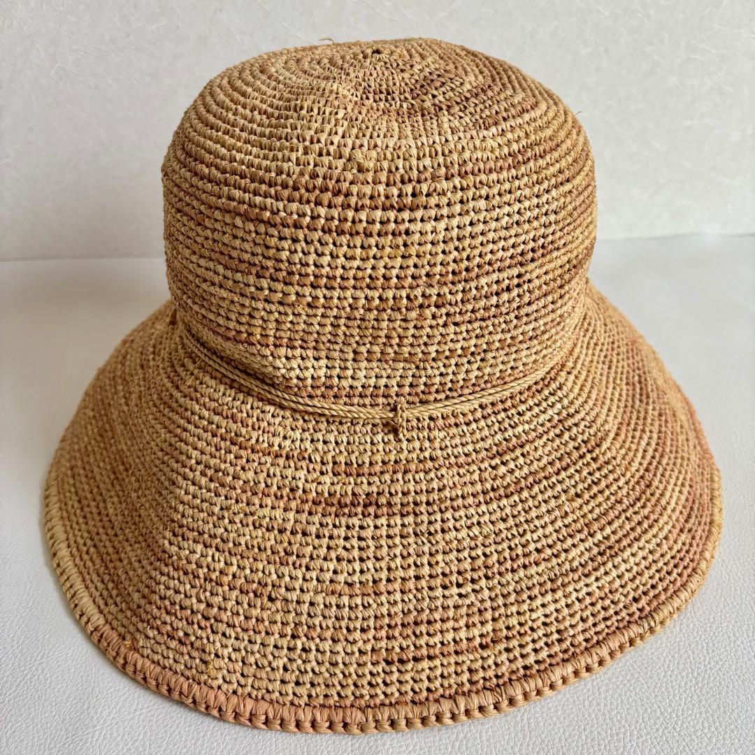 【美品】【ヘレンカミンスキー】ラフィアハット プロバンス12 麦わら帽子