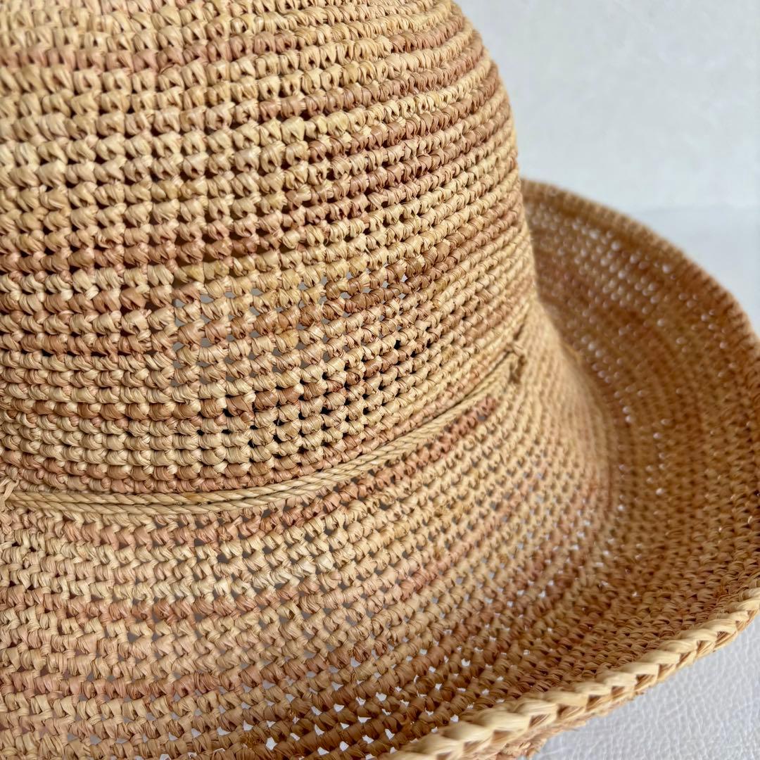 【美品】【ヘレンカミンスキー】ラフィアハット プロバンス12 麦わら帽子