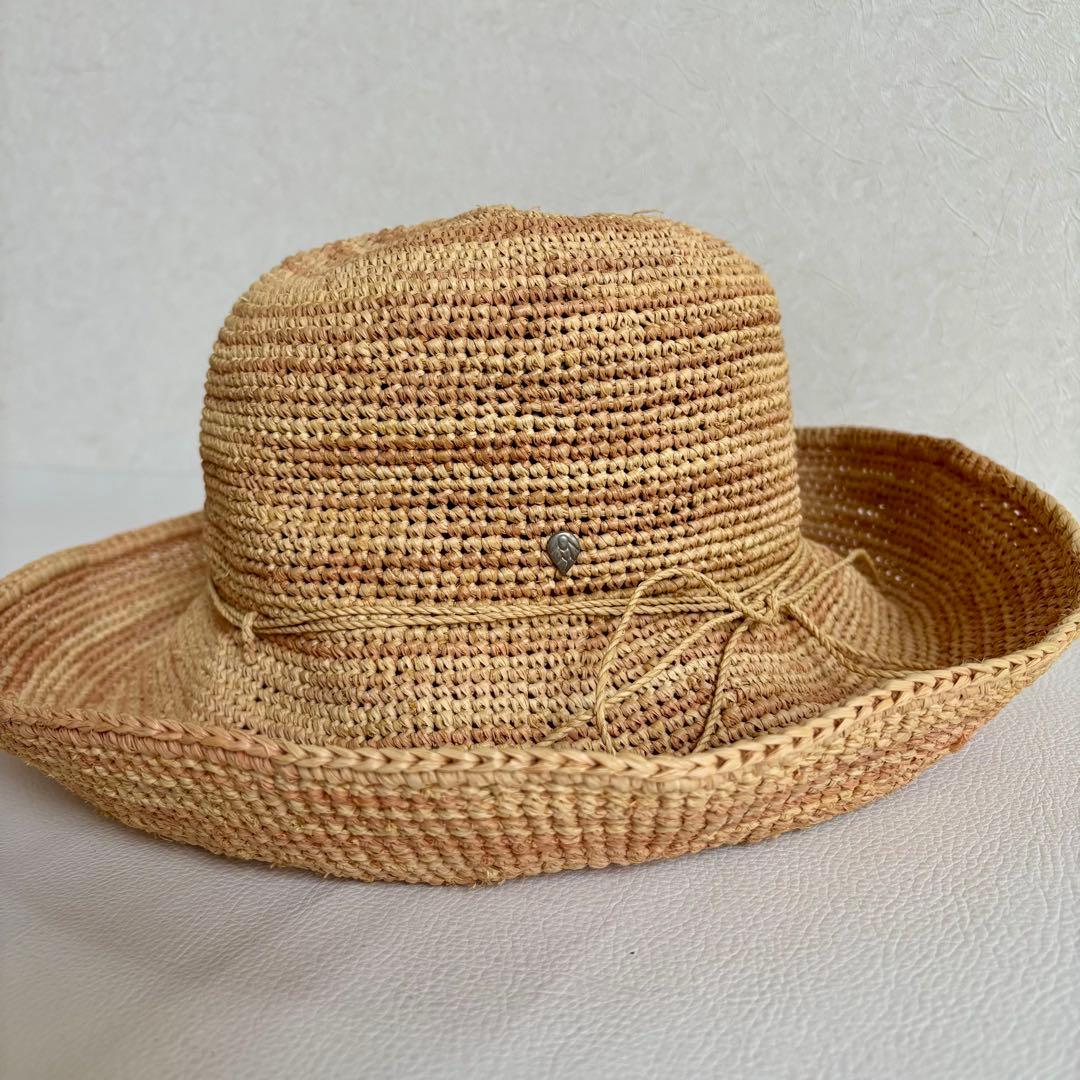【美品】【ヘレンカミンスキー】ラフィアハット プロバンス12 麦わら帽子