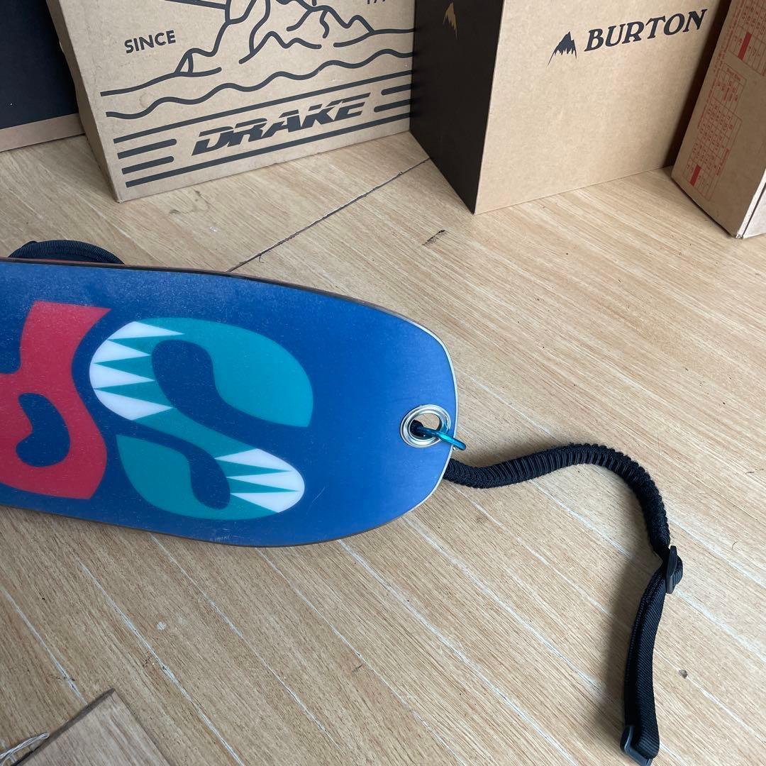 SALOMON×ZUMA　キッズスノーボードセット　未使用バイン付3点セット