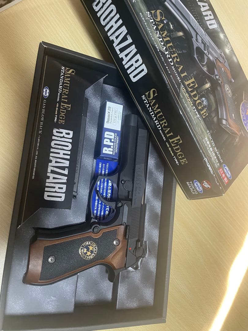 SAMURAI EDGE BIOHAZARD ガスガン