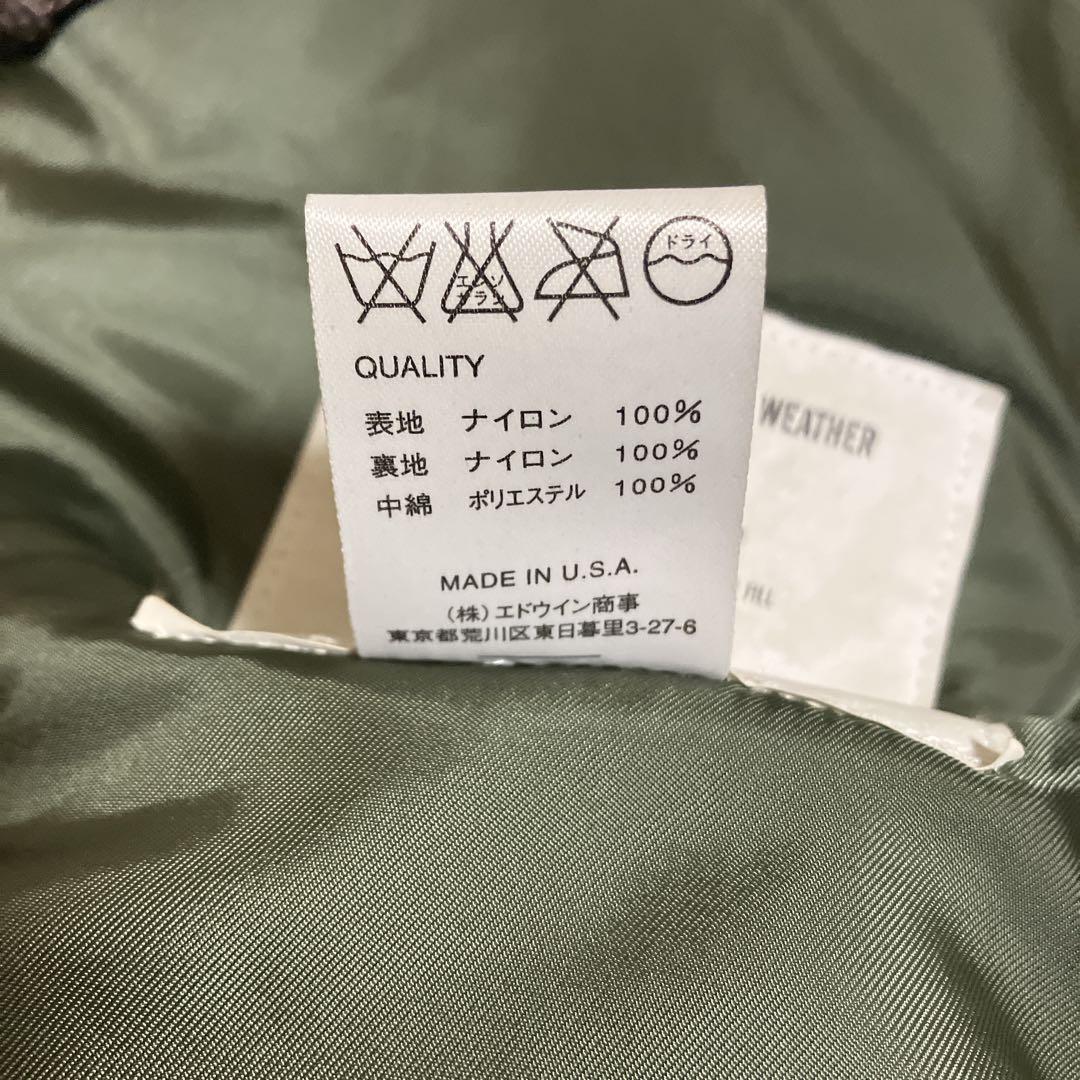 USA製 ALPHA N-3B フライトジャケット レア カーキ M