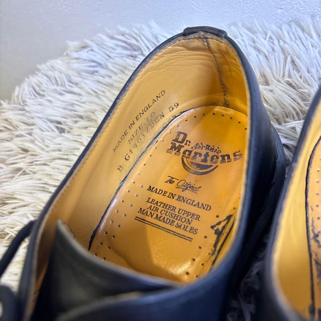 Dr. Martens ドクターマーチン　イングランド製　ブラック3ホール　10