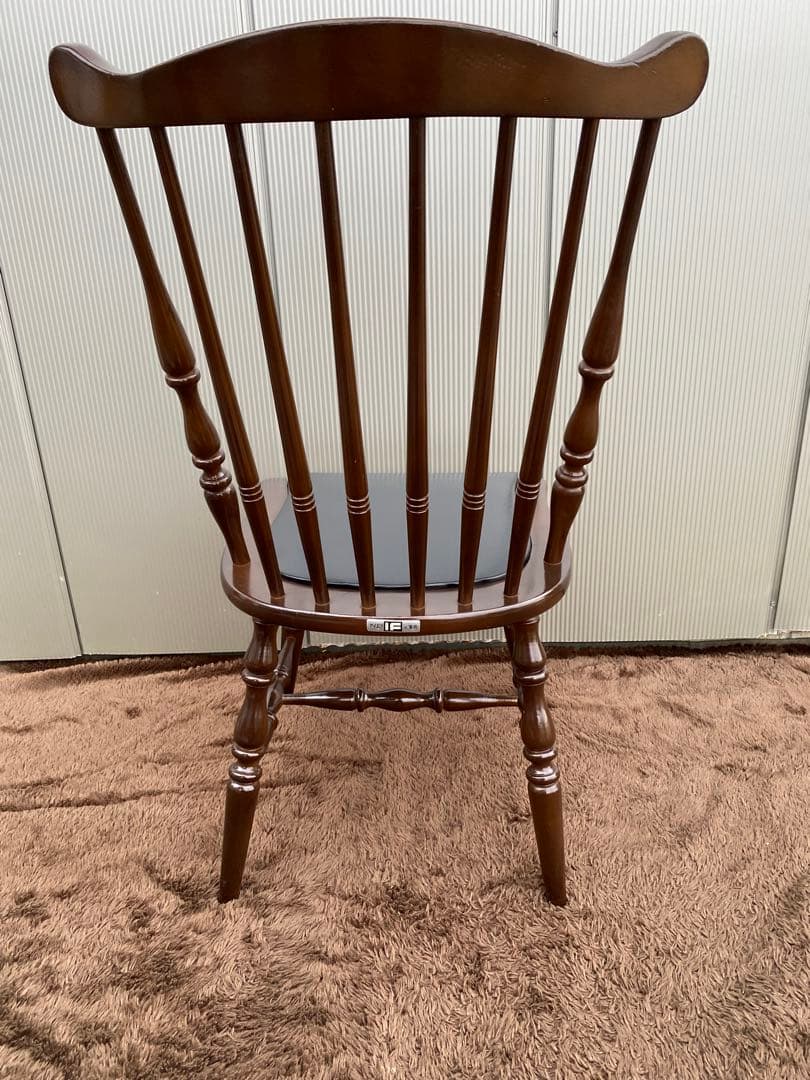 専用①アイエフ家具木製椅子 ウインザーチェア ダイニングチェア ビンテージ　1脚