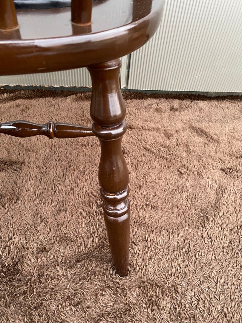 専用①アイエフ家具木製椅子 ウインザーチェア ダイニングチェア ビンテージ　1脚