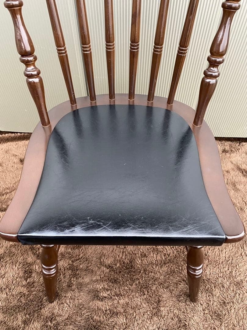 専用①アイエフ家具木製椅子 ウインザーチェア ダイニングチェア ビンテージ　1脚