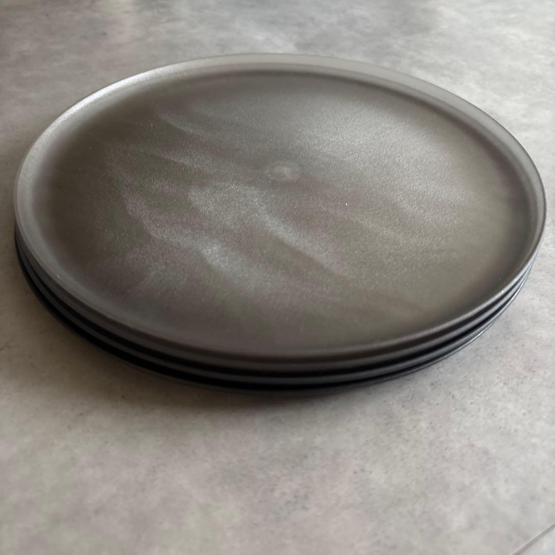 ARAS 中皿ウェーブ皿4枚セット