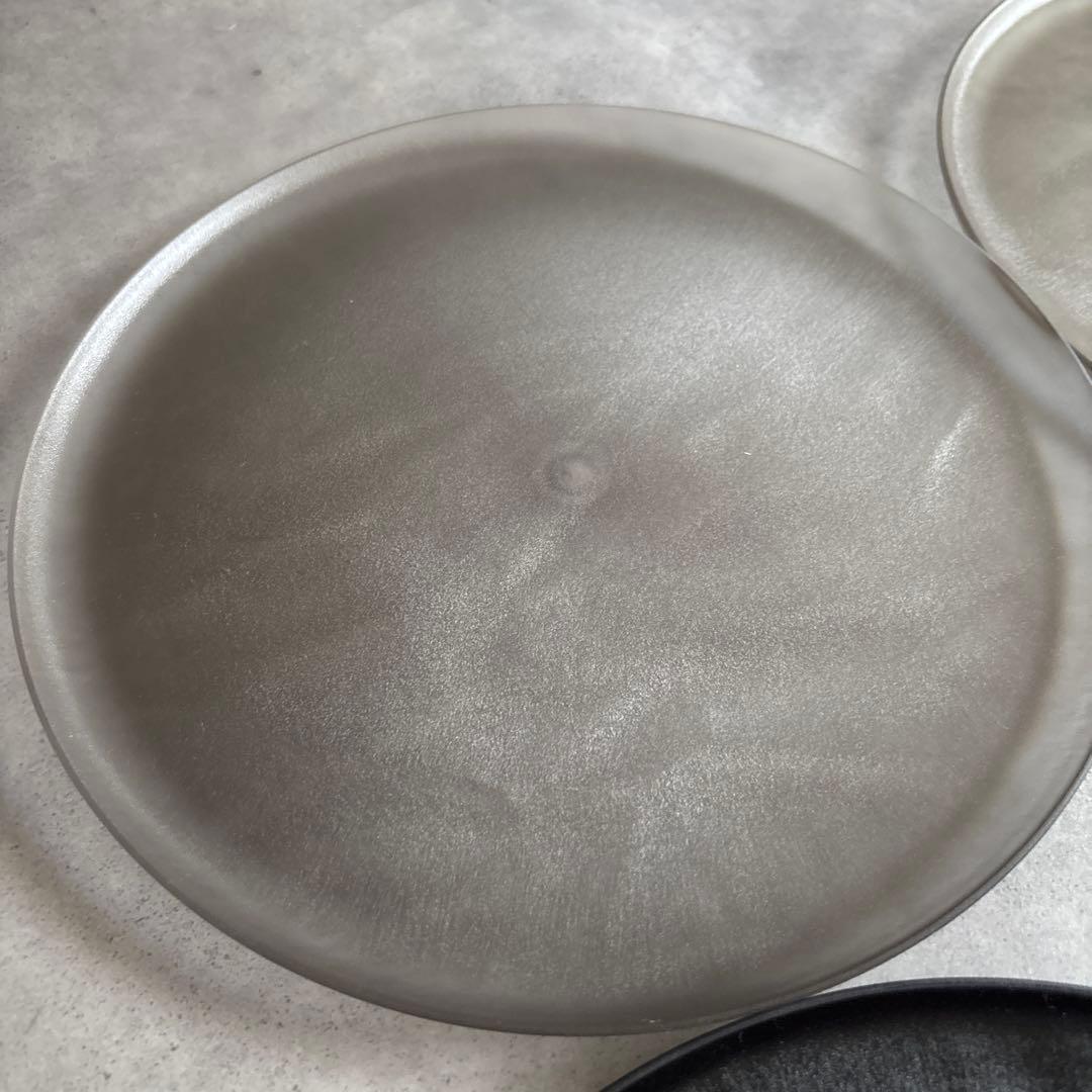 ARAS 中皿ウェーブ皿4枚セット