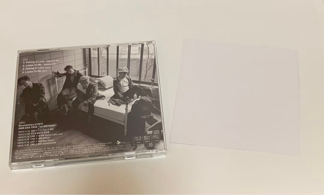 【UNIQ】Falling In Love 日本版　※特典カード付 ソンジュ