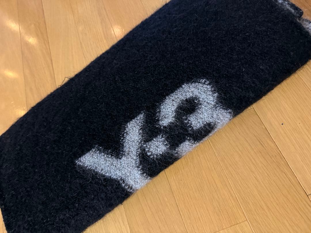 Y3モヘヤ混 マフラー Y-3AOP SCARF