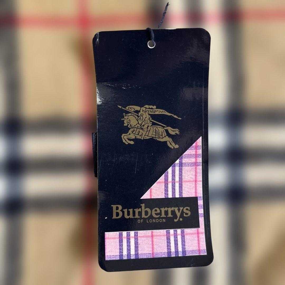 希少デッドストック　Burberrys チェック柄 マフラー 100%ラムウール