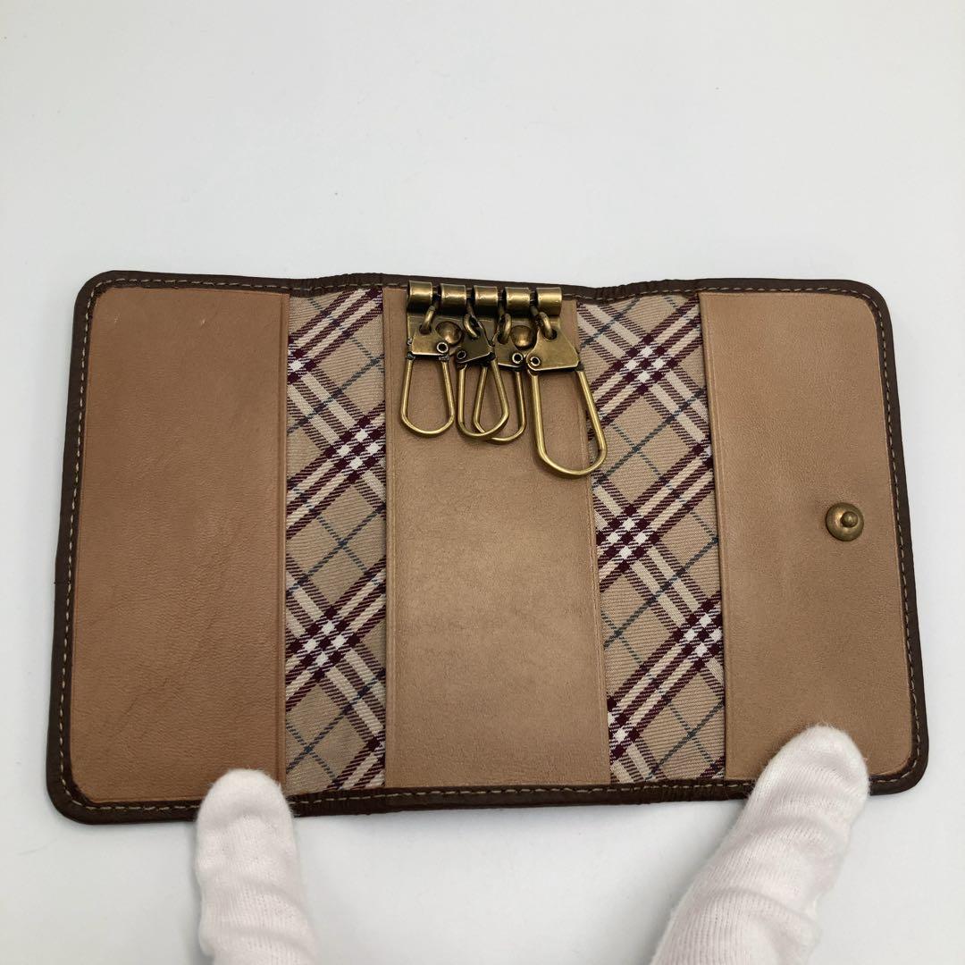 s*m様 BURBERRY BLUE LABEL キーケース ベージュ