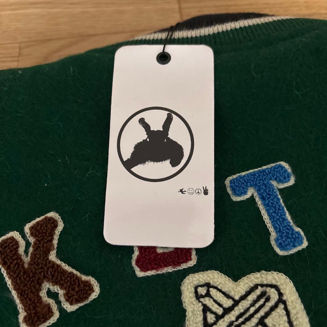 新品未使用 Basketcase JKT 緑色スタジャン