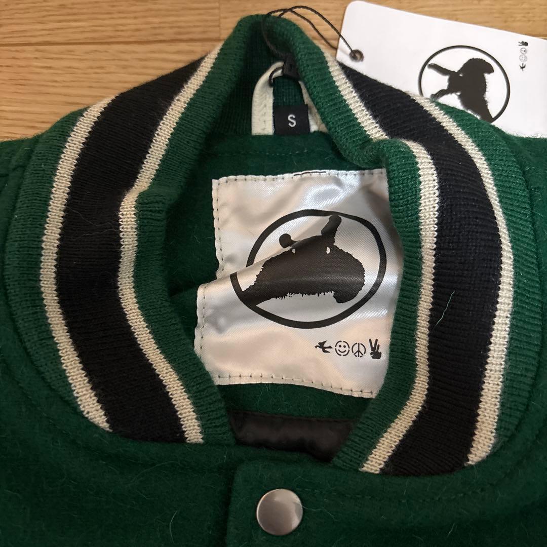 新品未使用 Basketcase JKT 緑色スタジャン