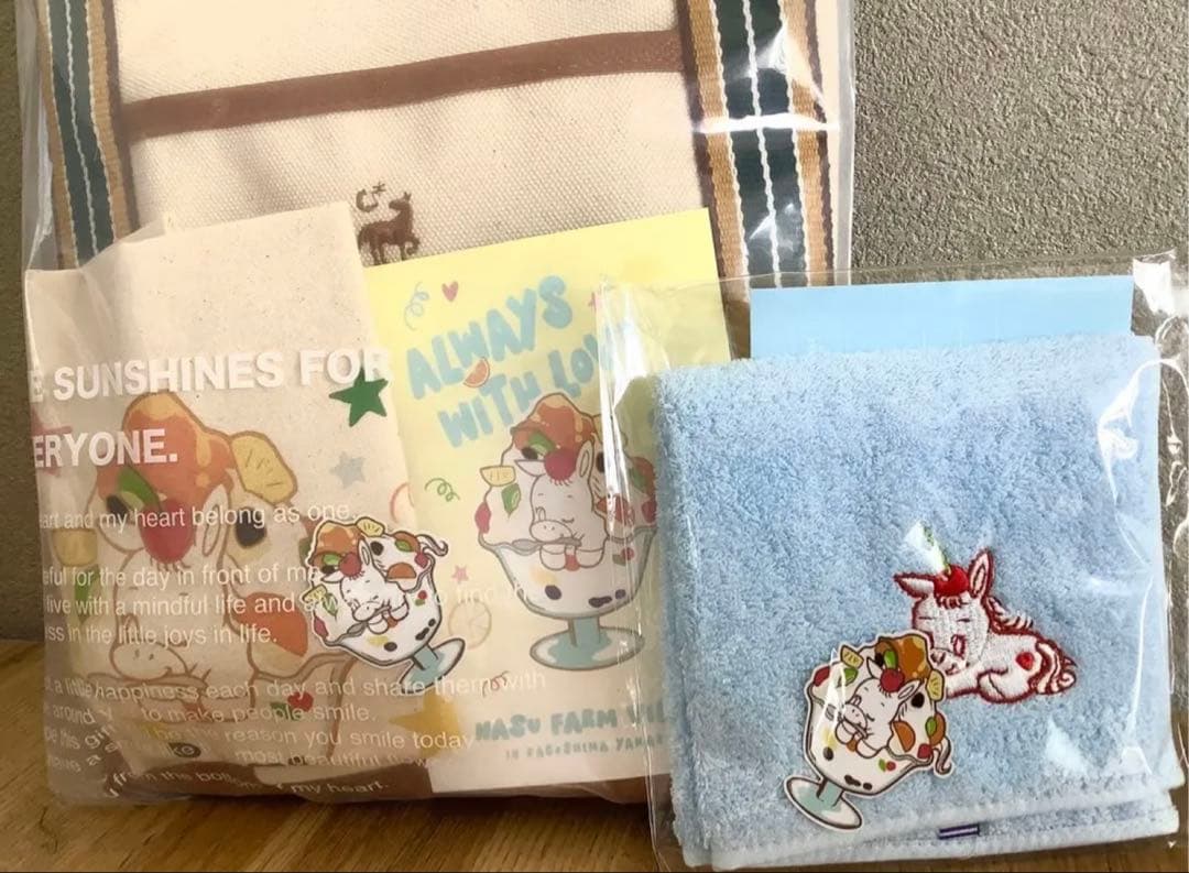 ☆新品未使用品☆紗栄子 那須ファームビレッジ バッグ等5種セット♪鹿児島限定あり