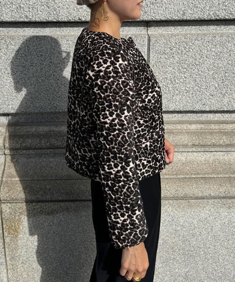 ジェンヌ　大人レオパードジャケット