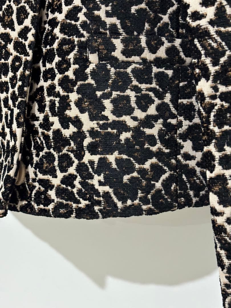 ジェンヌ　大人レオパードジャケット