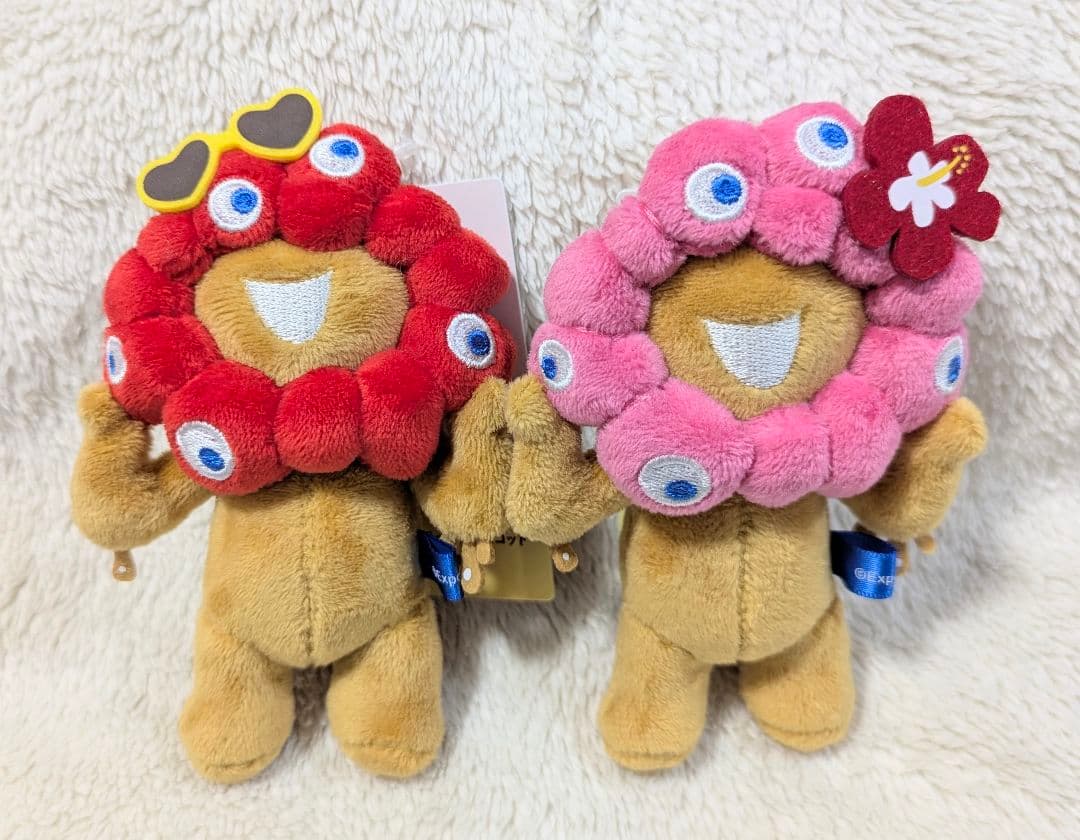 ミャクミャク ボールチェーンマスコット ギャル 日焼け 推しカラー