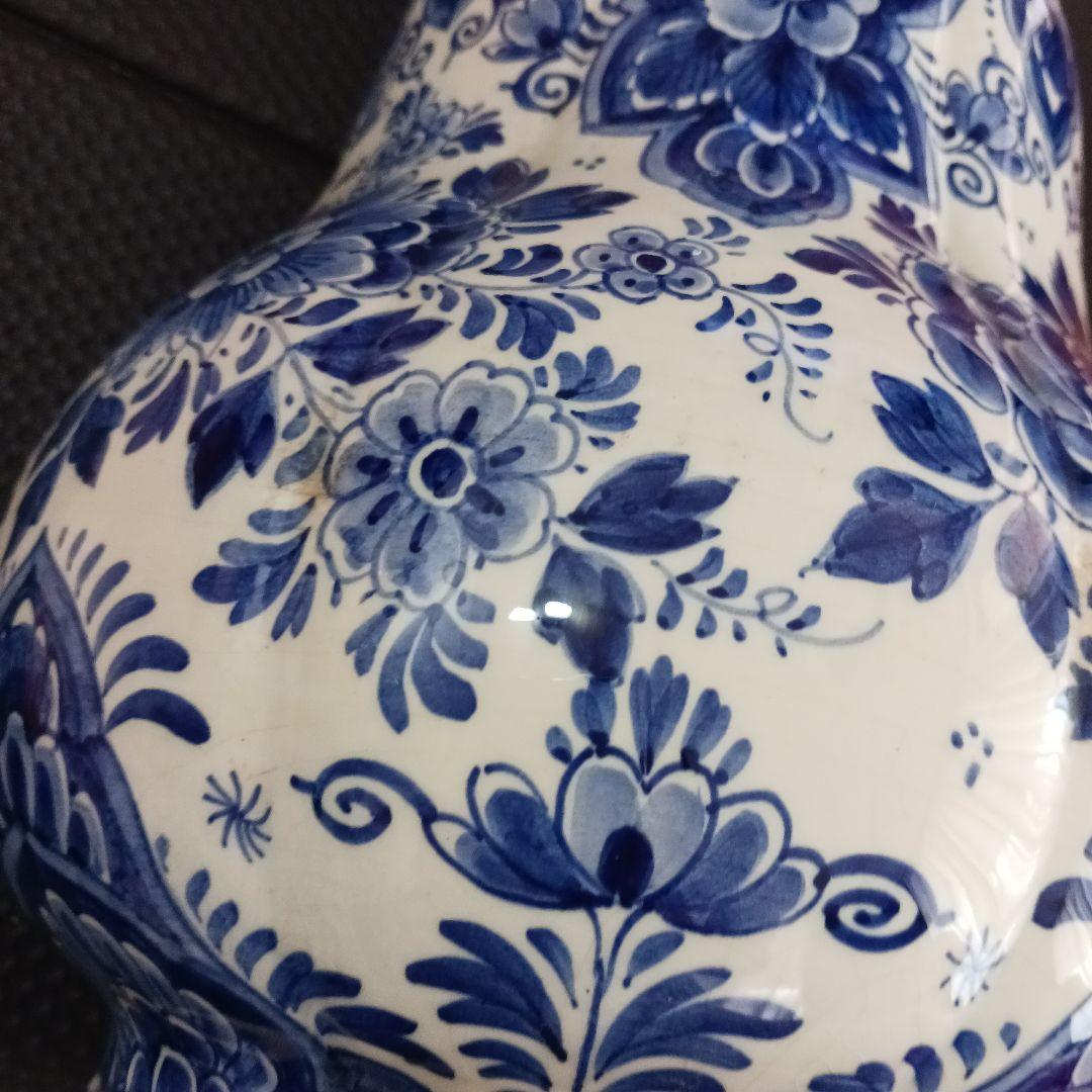 デルフト焼き　RAM 印　花瓶　オランダ製